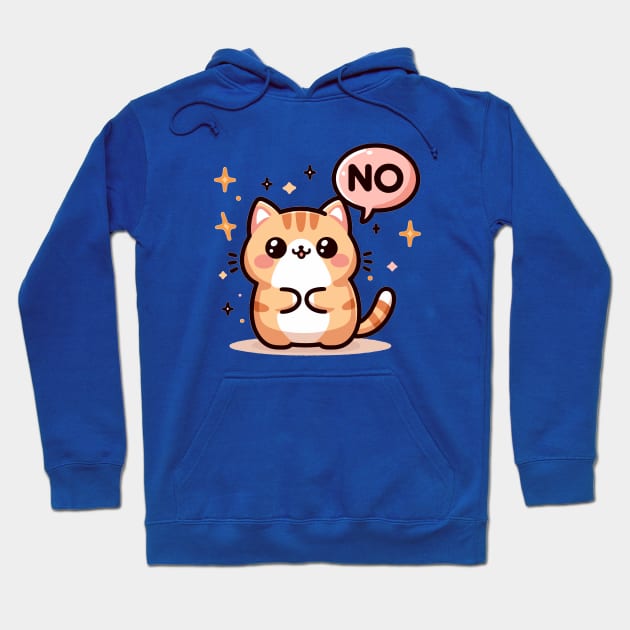 Sweet No Cat Hoodie by PhotoSphere